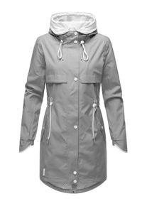 Kurzmantel Navahoo "Kurzmantel Xankaa", Damen, Gr. XL, grau, Obermaterial: 100% Polyester PES. Obermaterial: Futter: 100% Polyester PES., M&auml;ntel Kurzmantel