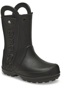 Gummistiefel Crocs "Handle It Rain Boot", Damen, Gr. 38, schwarz, Croslite&trade;, Schuhe Gummistiefel, Regenstiefel, Kinderstiefel mit praktischen Tragegriffen