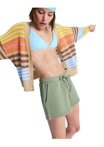 Bermudas Roxy "Surf Stoked", Damen, Gr. XS, olivgr&uuml;n, Obermaterial:80% Baumwolle, 20% Polyester., Hosen Bermudas