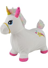 Bayer Chic 2000 H&uuml;pftier CHIC2000 "Einhorn", blau (einhorn), H&uuml;pfspielzeug, BabyB:57cm H:50cm T:57cm, H&uuml;pftier, B:57cm H:50cm T:57cm