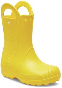 Gummistiefel Crocs "Kids&rsquo; Handle It Rain Boot", M&auml;dchen, Gr. 30, gelb, Croslite&trade;, Schuhe Gummistiefel, Matschstiefel mit gro&szlig;en Griffen zum einfachen An- und Ausziehen