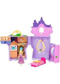 Puppenhaus Mattel "Disney Prinzessin Kleine Puppen Rapunzel Stacking Castle", bunt, Puppenh&auml;user, KinderB:20cm H:28cm T:7cm, Kunststoff, Puppenhaus, B:20cm H:28cm T:7cm