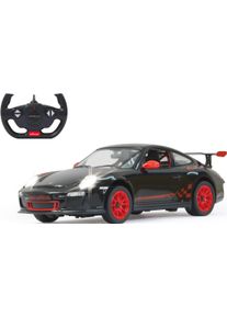 RC-Auto Jamara "Porsche GT3 1:14 schwarz", schwarz, Fernlenkfahrzeuge, KinderB:32cm H:10cm T:14cm, Kunststoff, RC-Auto, B:32cm H:10cm T:14cm