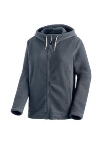 Fleecejacke Maier Sports "Racka W", Damen, Gr. 50, grau, 100% Polyester, Jacken Fleecejacke, Damen Fleece, funktioneller Midlayer, Full-Zip