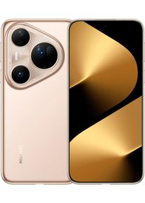 Huawei Smartphone "Pura 80 Ultra", Energieeffizienz: C, gold, B:19cm H:5,8cm T:19cm, Mobiltelefone, Smartphone
