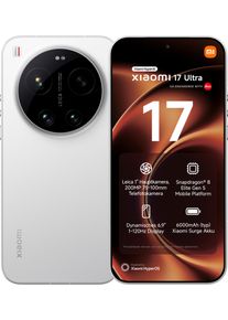Xiaomi Smartphone "17 Ultra 16+512GB", Energieeffizienz: A, wei&szlig;, 512 GB, Mobiltelefone, Smartphone