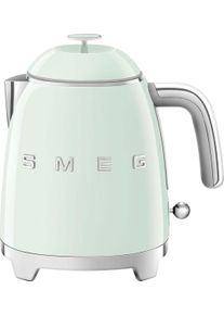 Smeg Wasserkocher "KLF05PGEU", gr&uuml;n (pastellgr&uuml;n), B:20cm H:20cm T:15,2cm, Wasserkocher, Wasserkocher