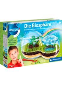 Experimentierkasten Clementoni "Galileo, Die Biosph&auml;re", bunt (wei&szlig;, neutral), Experimentierk&auml;sten, Kinder, Experimentierkasten, Made in Europe