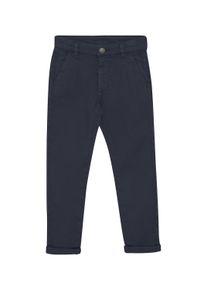 Chinohose Minymo "Chinohose MIPants Twill", M&auml;dchen, Gr. 152, N-Gr, blau (blau nights), Obermaterial: 97% Baumwolle CO. 3% Elasthan EL., Hosen Chinohose