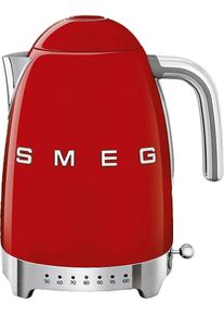 Smeg Wasserkocher "KLF04RDEU", rot, B:22,3cm H:28cm T:17,1cm, Wasserkocher, Wasserkocher
