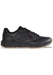 Sneaker Lotto, Damen, Gr. 36, schwarz, Synthetik, Schuhe Sneaker, - mit Flexkerben f&uuml;r einen nat&uuml;rlichen Bewegungsablauf