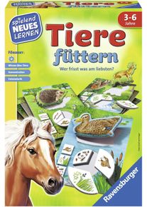 Spiel Ravensburger "Tiere f&uuml;ttern", bunt, Spiele, Kinder, Spiel, Made in Europe