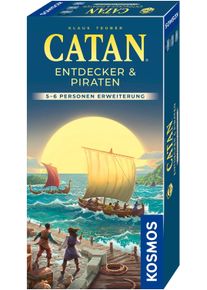 Spiel Kosmos "CATAN Entdecker & Piraten", bunt, Spiele, Kinder, Spiel, Made in Germany