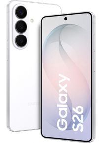 Samsung Smartphone "Galaxy S26", Energieeffizienz: A, wei&szlig;, 256 GB, Mobiltelefone, Smartphone