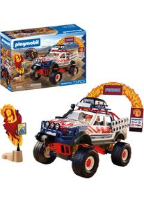 Konstruktions-Spielset Playmobil "Offroad Truck (72061), City Action", bunt, Spielbausteine, Kinder, Kunststoff, Konstruktions-Spielset, Made in Europe
