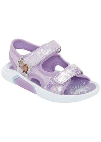 Sandale Disney "FROZEN", M&auml;dchen, Gr. 23, lila, Textil, Schuhe Sandale