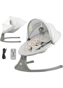 Babywippe Kinderkraft "LUMI 2", Baby, light grau, Babywippen Babywippe