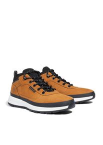 Sneaker Timberland "FIELD TREKKER - LOW LACE SNEAKER", Herren, Gr. 43, gelb (wheat), Leder, Schuhe Sneaker, Wintersneaker, Sneaker, Winterschuhe