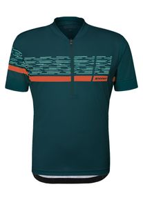 Radtrikot Ziener "NEMIC-Z", Herren, Gr. 46, gr&uuml;n (turquoise ocean.turquoise ocean), Obermaterial: 100% Polyester. Obermaterial 2: 90% Polyester, 10% Elasthan, Trikots Radtrikot