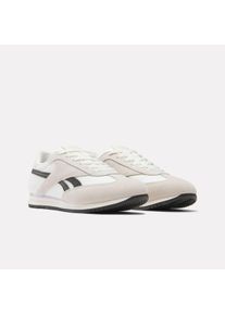Sneaker Reebok CLASSIC "REEBOK WORLD 70", Damen, Gr. 41, wei&szlig;, lila, wei&szlig;, Leder, Synthetik, Textil, Schuhe Sneaker