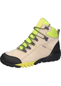 Waldl&auml;ufer Trekkingschuh WALDL&Auml;UFER "H-AMIATA", Damen, Gr. 8 (42), beige (creme, limette, schwarz), Gummi, Nubukleder, Textil, Veloursleder, Schuhe Trekkingschuh, Outdoorschuh, Wanderschuh, Schn&uuml;rboots, Schuhweite H (= sehr weit), Topseller