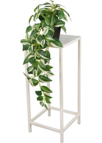 Beistelltisch Mirrors and More "SHANIA", sand, H:60cm, Tische, Beistelltisch