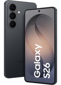 Samsung Smartphone "Galaxy S26", Energieeffizienz: A, schwarz, 256 GB, Mobiltelefone, Smartphone