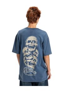 T-Shirt DC Shoes "Laugh Stack", Herren, Gr. L, schwarz denim, Obermaterial: 75% Walkfrottier, 25% Walkfrottier;, Shirts T-Shirt