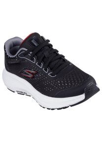 Sneaker Skechers "GO RUN CONSISTENT 2.0", Jungen, Gr. 30, schwarz (schwarz, grau), Textil, Schuhe Sneaker, Schn&uuml;rschuh mit gepolsterter Sohle, Gr&ouml;&szlig;enschablone zum Download