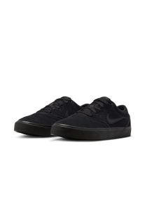 Sneaker Nike Sportswear "W CHARGE SUEDE", Damen, Gr. 43, schwarz, schwarz, schwarz, Leder, Schuhe Sneaker