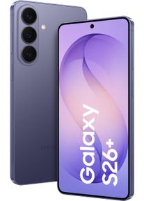 Samsung Smartphone "Galaxy S26+", Energieeffizienz: A, cobalt violet, 256 GB, Mobiltelefone, Smartphone