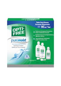 Opti-free Puremoist - 2x300ml + 90ml + 2 lenzendoosje | Verzorgingsproducten