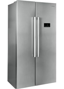 Privileg Side-by-Side "PRGF 6441 XP4E", Energieeffizienz: E, silber (edelstahloptik), B:91cm H:177cm T:59cm, K&uuml;hlschr&auml;nke, nie wieder Abtauen Dank TotalNoFrost, elektronische Temperaturregelung, Side-by-Side