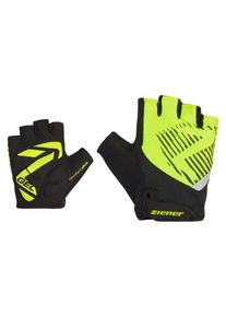 Fahrradhandschuhe Ziener "CULL-Z JUNIOR", Kinder, Gr. S, gelb (poison gelb), Materialmix, Handschuhe Fahrradhandschuhe