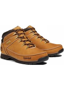 Schn&uuml;rboots Timberland "EURO SPRINT - MID LACE BOOT", Herren, Gr. 41, Synthetik, gelb (wheat), Leder, Schuhe Schn&uuml;rboots, Winterstiefel, Schn&uuml;rstiefel, Winterschuhe
