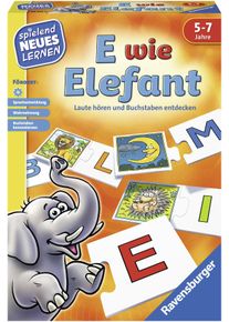 Spiel Ravensburger "E wie Elefant", bunt, Spiele, Kinder, Spiel, Made in Europe
