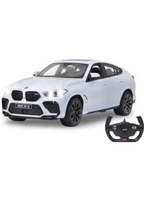 RC-Auto Jamara "Deluxe Cars, BMW X6 M 1:14, wei&szlig; - 2,4 GHz", wei&szlig;, Fernlenkfahrzeuge, KinderB:16cm H:12,1cm T:35,3cm, RC-Auto, mit LED-Lichtern, B:16cm H:12,1cm T:35,3cm