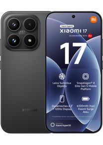 Xiaomi Smartphone "17 12+512 GB", Energieeffizienz: A, schwarz, 512 GB, Mobiltelefone, Smartphone