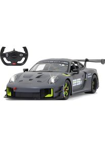 RC-Auto Jamara "Deluxe Cars, Porsche 911 GT2 RS Clubsport 25 1:14, grau - 2,4 GHz", grau, Fernlenkfahrzeuge, KinderB:14,7cm H:9cm T:33,8cm, RC-Auto, mit LED-Lichtern, B:14,7cm H:9cm T:33,8cm