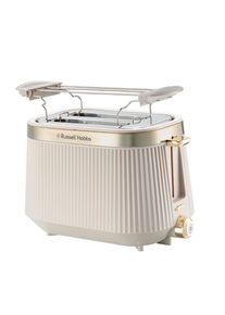 Russell Hobbs Toaster "Bront&euml; Stone 26761-56", stone, B:23,6cm H:17,8cm T:29,3cm, Toaster, 2 extra breite Toastschlitze, 6 Br&auml;unungsstufen, matt, Auftaufunktion, Toaster