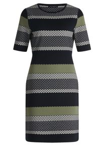 Shirtkleid Betty Barclay "Shirtkleid kurzarm", Damen, Gr. 38, bunt (dunkelblau, gr&uuml;n), Kleider Shirtkleid