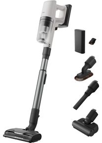 AEG Akku-Hand-und Stielstaubsauger "ULTIMATE 8000 (AP82A25SHX), beutellos, mit 2 Wechsel-Akkus & Automodus", wei&szlig; (shell wei&szlig;), B:25cm H:112cm T:29cm, Akkusauger, - unterbrechungsfreies, smartes Reinigen, Akku-Hand-und Stielstaubsauger