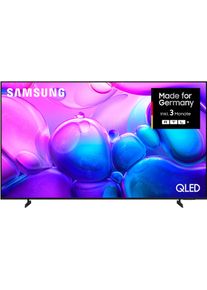 Samsung QLED-Fernseher "GQ75Q6FAAU QLED-Fernseher", Energieeffizienz: G, schwarz, 75 &Prime;, Fernseher, Quantum HDR, Knox Security, Art Store, 3D Sound, Gaming Hub, AI TV, QLED-Fernseher, Topseller
