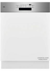 AEG teilintegrierbarer Geschirrsp&uuml;ler "GT8200A2SCM", Energieeffizienz: A, wei&szlig; (silberfarben), B:59,6cm T:58cm, Geschirrsp&uuml;ler, Leise Sp&uuml;lmaschine 38 dB kraftvoll gegen Eingebranntes bei 8,4l Wasser, teilintegrierbarer Geschirrsp&uuml;ler