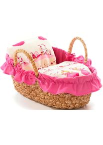 Bayer Chic 2000 Puppen Tragetasche CHIC2000 "Little Princess, 45 cm", rosa, Puppenausstattungen, KinderB:45cm H:30cm T:45cm, Baumwolle, Polyester, gemustert, Puppen Tragetasche, B:45cm H:30cm T:45cm