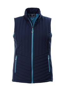 Funktionsweste Killtec "KOS 70 WMN VST", Damen, Gr. 46, nachtblau, Obermaterial: 100% Polyester;Obermaterial 2: 90% Polyester, 10% Elasthan;Futter: 100% Polyester;F&uuml;llung: 100% Polyester, Westen Funktionsweste, Hybridweste, wasserabweisend, leicht gef&uuml;ttert