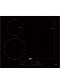 Beko Flex-Induktions-Kochfeld "HII 64500 FTO", schwarz, B:59cm H:6cm T:52cm, Kochfelder, Stop&Go &ndash; Pause dr&uuml;cken und sp&auml;ter genau dort weitermachen, Flex-Induktions-Kochfeld