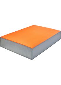 Weichbodenmatte "H&uuml;pfpolster S, Plane Outdoor", orange, HIPP-HOPP - DAS H&Uuml;PFPOLSTER, Sportmatten, Kinder, B/H/L: 70cm x 17cm x 97cm, Weichbodenmatte, H&uuml;pfmatte; 97x70x17 cm; Made in Germany, B:70cm H:17cm L:97cm