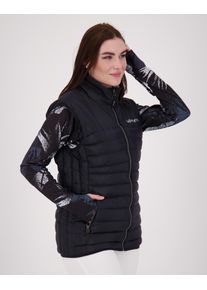 Funktionsweste DEPROC Active "GILMOUR II VEST", Damen, Gr. 48 (XL), grau (anthrazit), Web, 100% Polyester, regular fit h&uuml;ftbedeckend, Westen Funktionsweste, auch in Gro&szlig;en Gr&ouml;&szlig;en erh&auml;ltlich