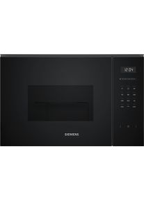 Siemens Einbau-Mikrowelle "BE555LMB1", schwarz, B:59,4cm H:38,2cm T:38,8cm, Mikrowellen, Schnelles Auftauen, Aufw&auml;rmen und perfektes Zubereiten, Einbau-Mikrowelle